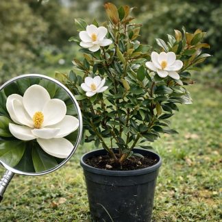 Magnolia vesnic verde Grandiflora soi Little Gem - Forma TUFA-100 cm